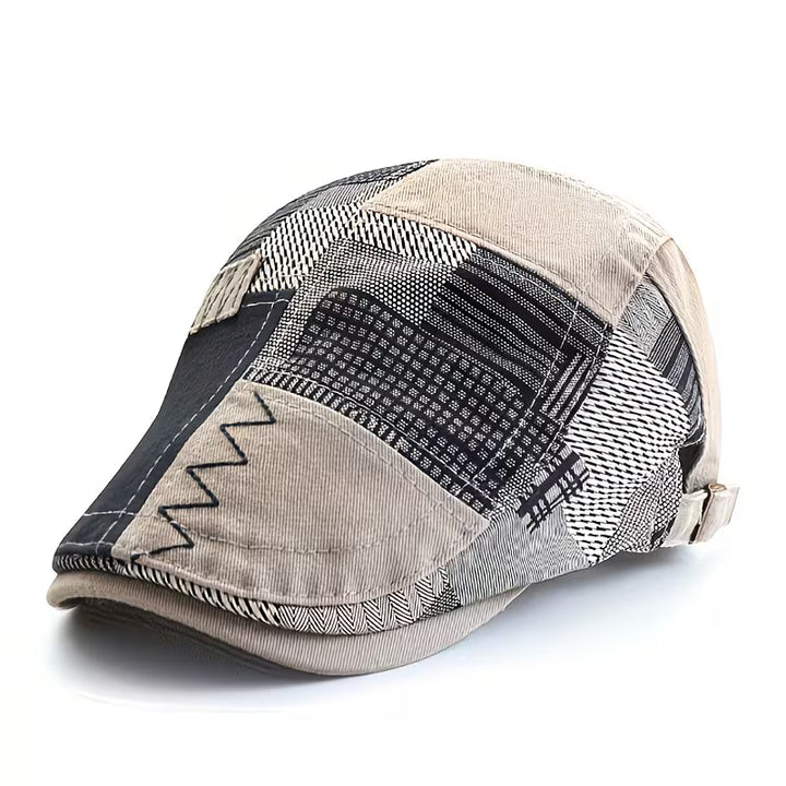 Girma - Breathable Checkered Pattern Beret