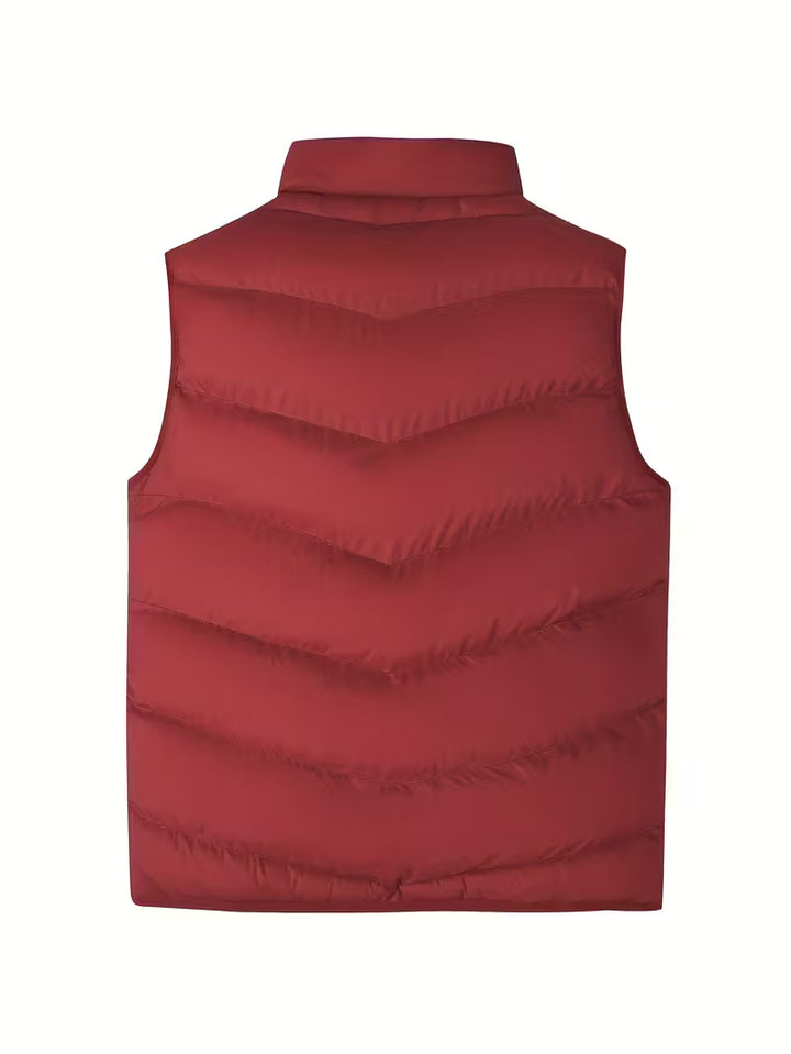 Amaury - Casual Zip-Up Puffer Vest