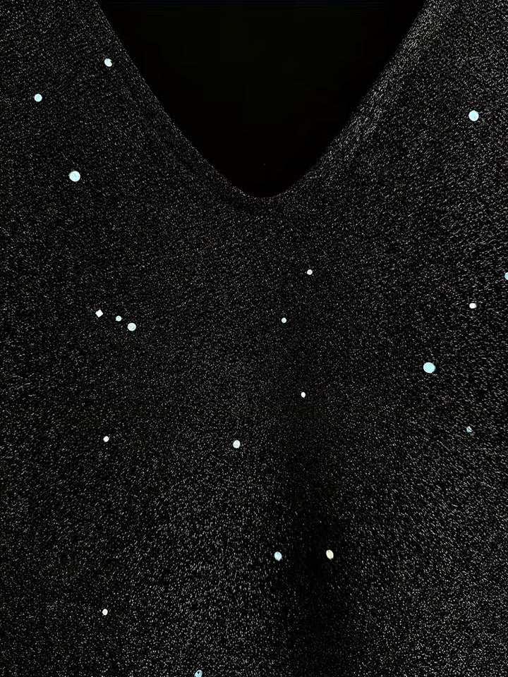 Eglantina - Midi Dress With Heavy Embroidery Beads