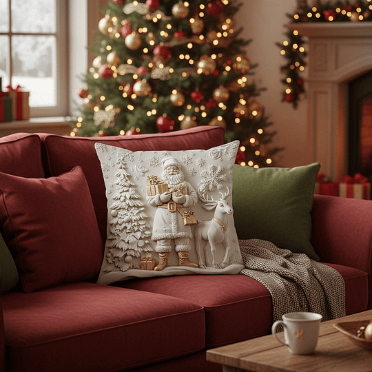 CozyFest - Christmas Themed Pillow Cover For Home Decorative