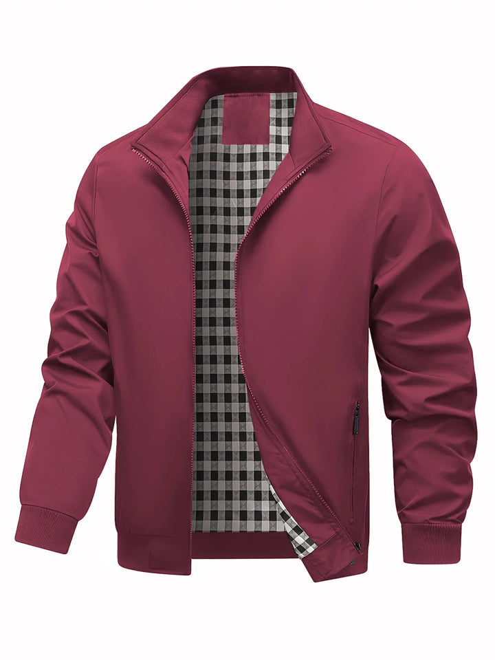 Charith - Casual Long Sleeve Jacket With Zipper