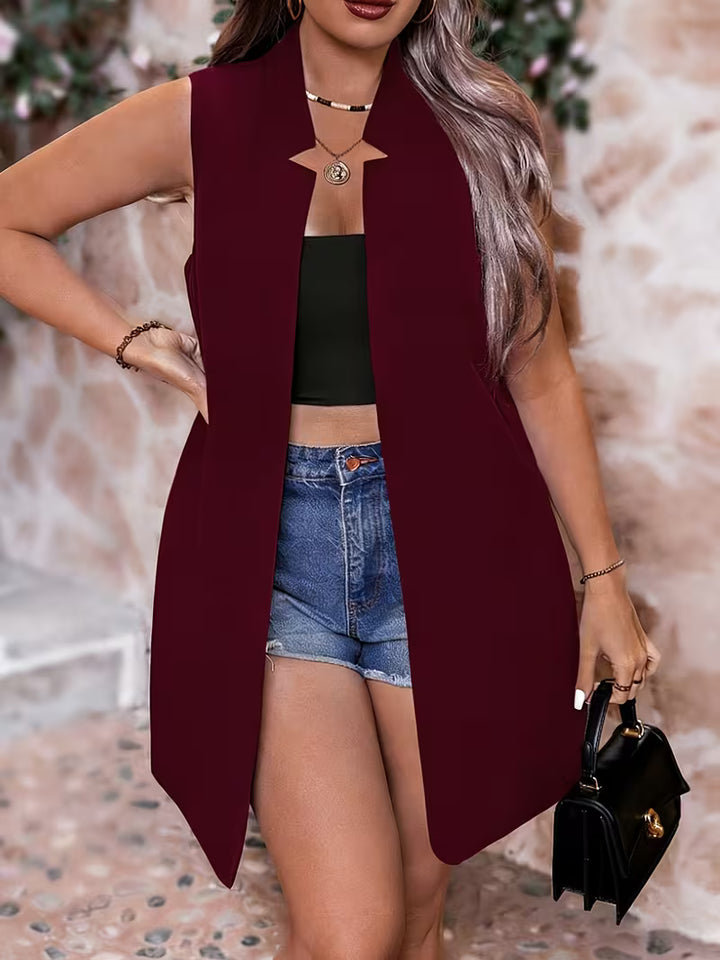 Alanaa - Elegant Sleeveless Vest