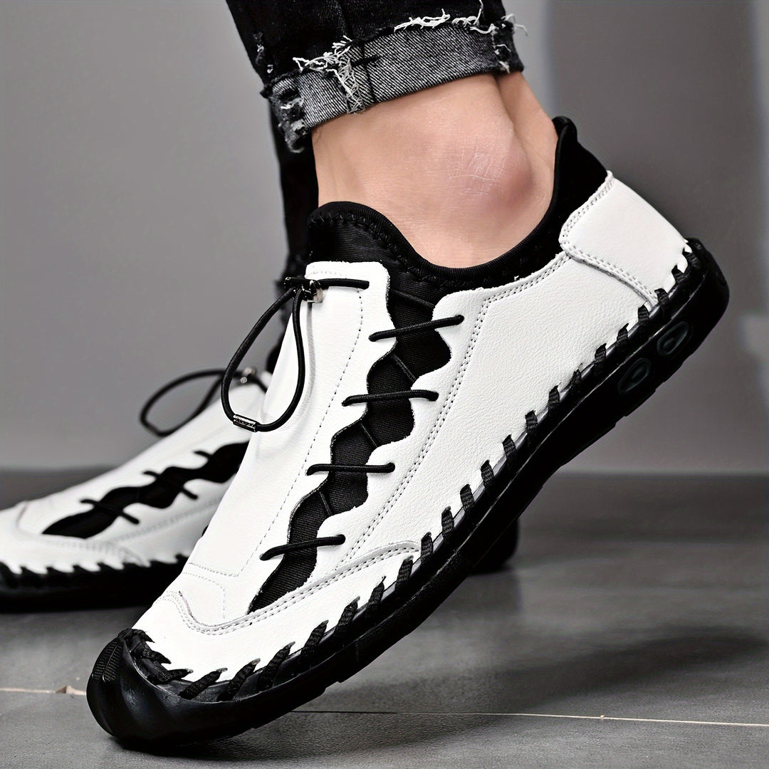 Razam - Leather Sneakers with Non-Slip Sole