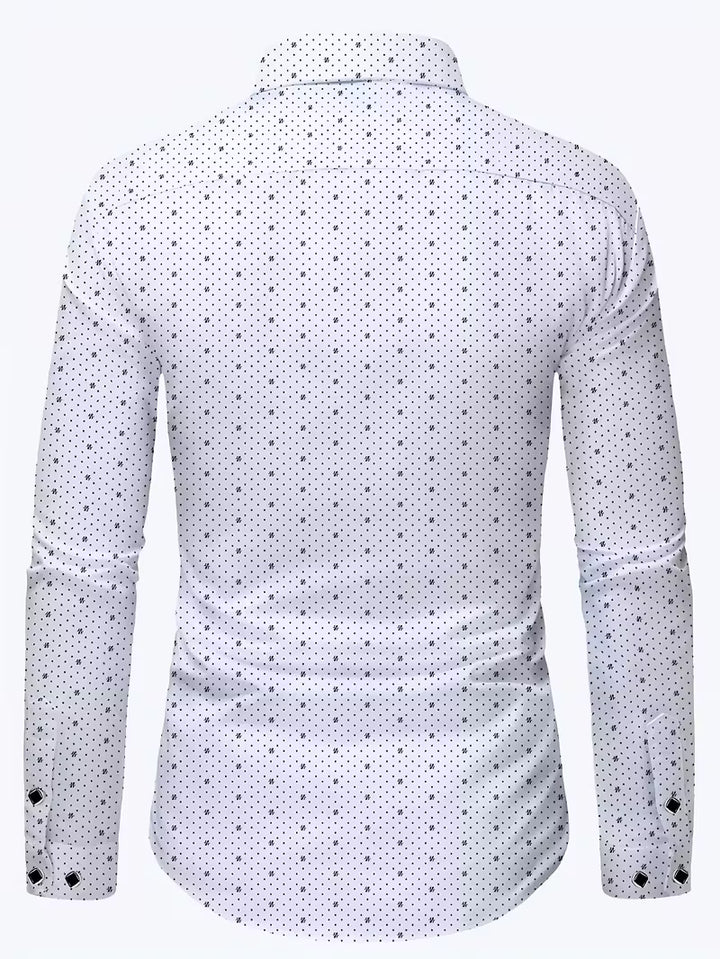 Spyros - Long Sleeve Shirt With Button Front