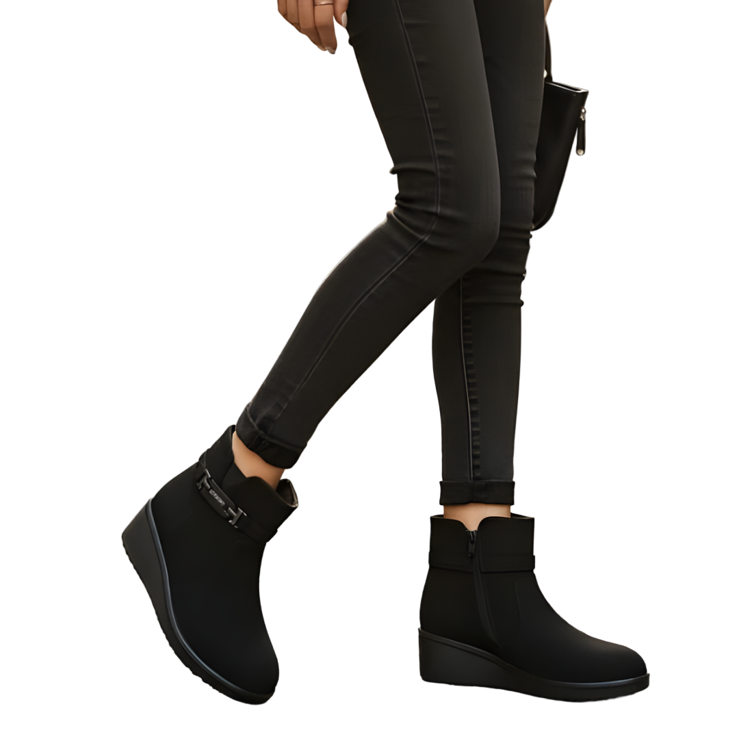 Alwara - Ankle Boot With Side Zipper