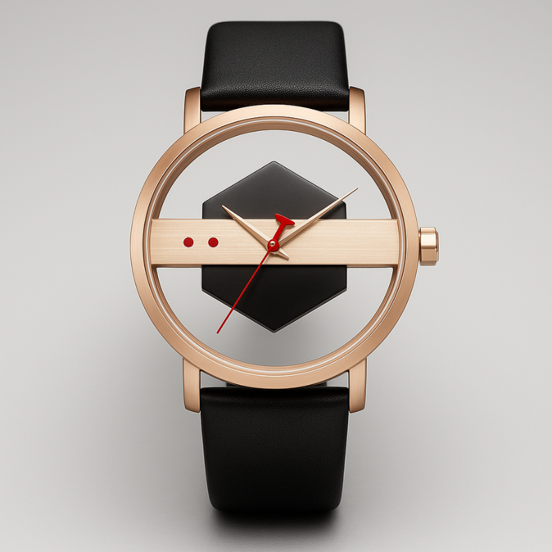 DialVorn - Geometric Dial Strap Watch