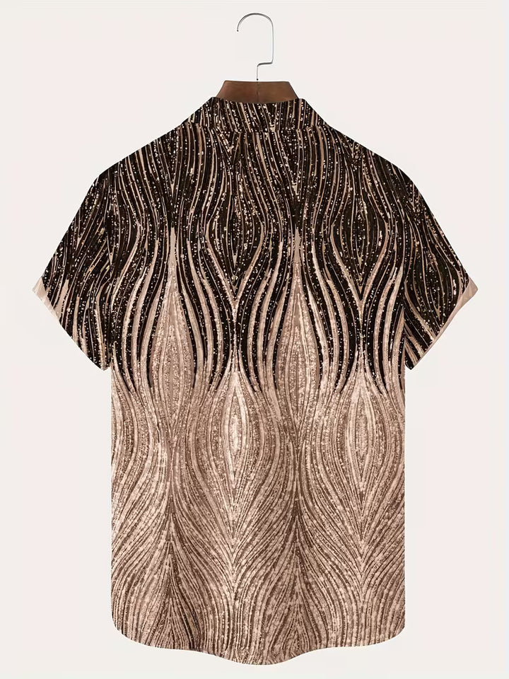 Klenn - Short Sleeve Shirt With 3D Print