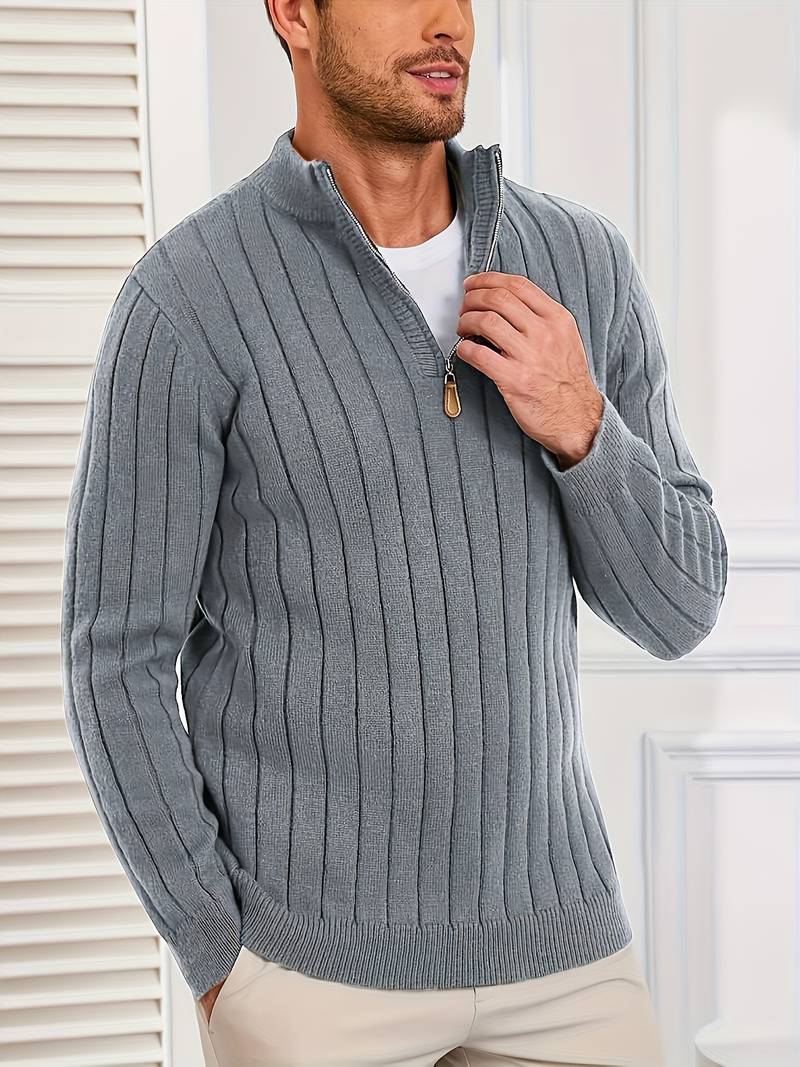 Yedidya - Casual Long Sleeve Knitted Sweater