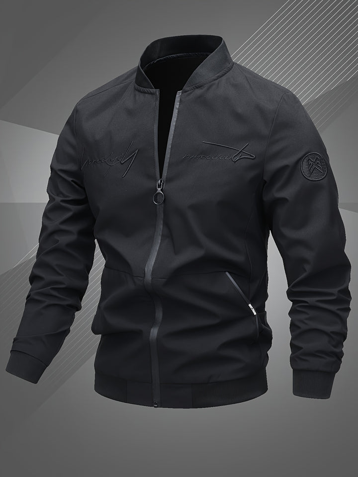 Hammond - Casual Long Sleeve Bomber Jacket