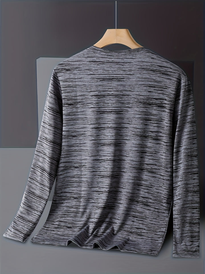 Alir - Casual Long Sleeve Shirt With Striped