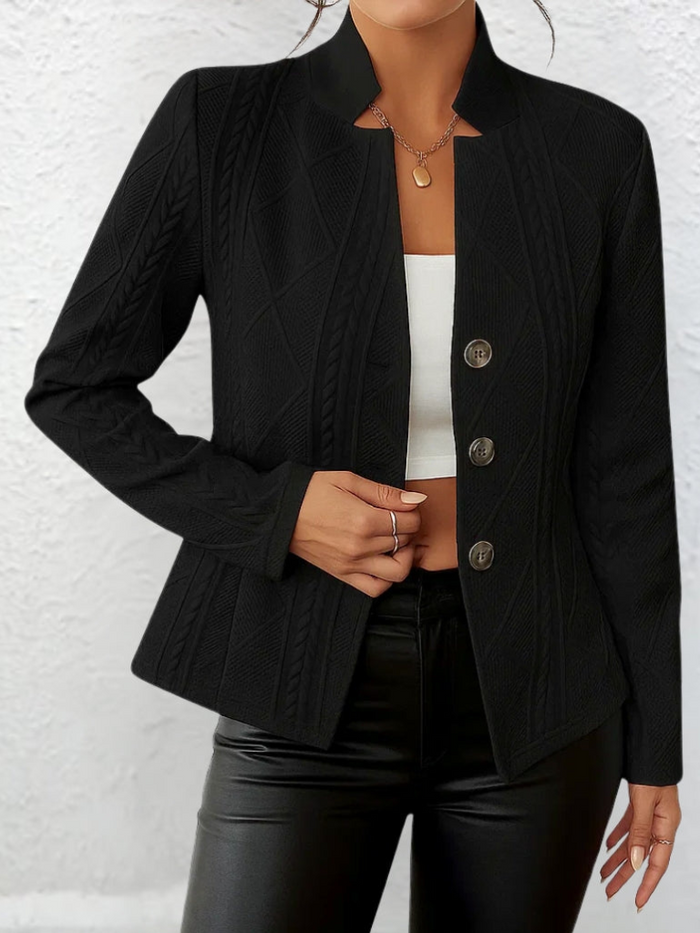 Berenice - Buttoned Blazer Jacket