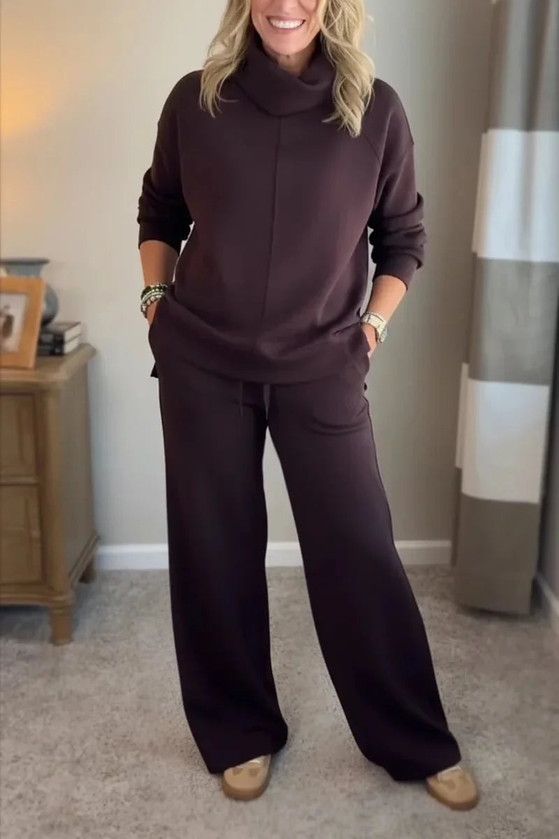 Yardenah - Comfortable Long Sleeve Two Piece Set