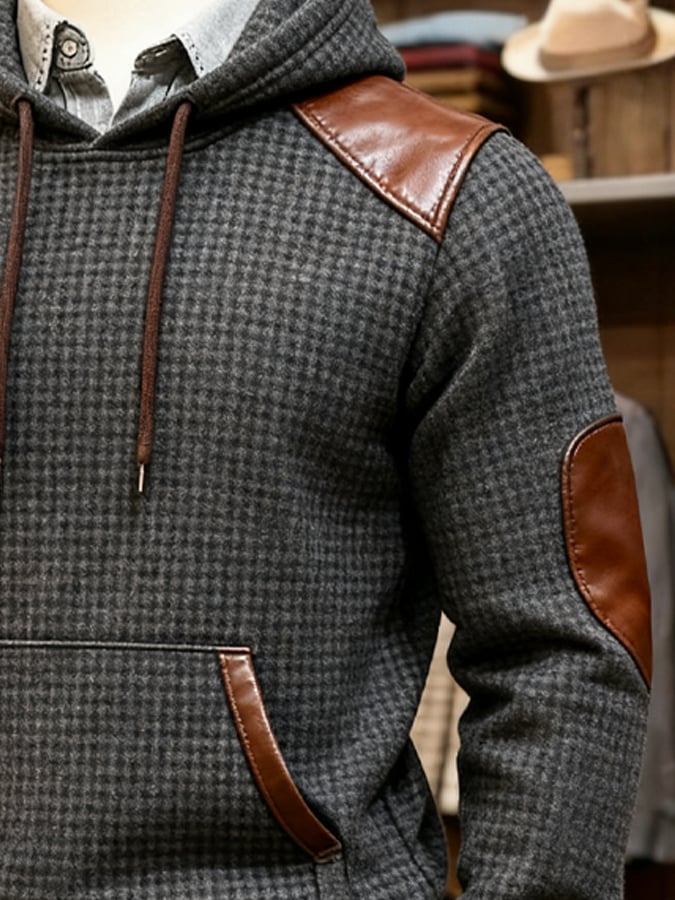 Southee - Long Sleeve Hoodie With And Waffle Design