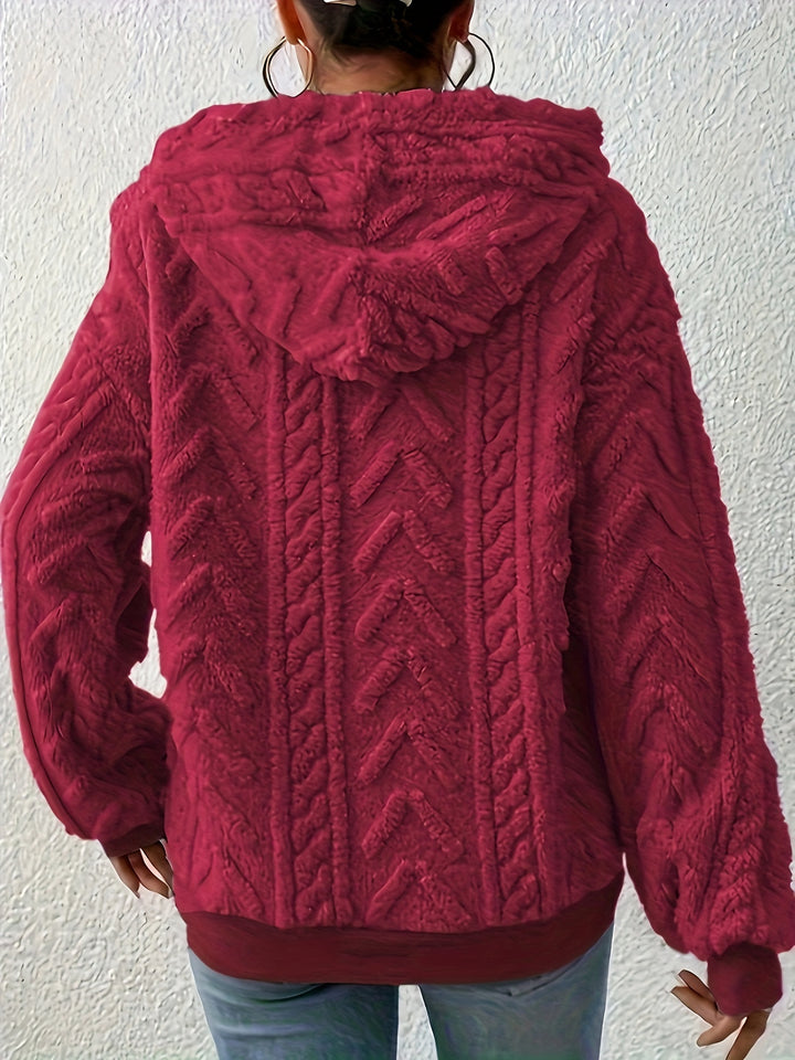 Andrine - Long Sleeve Hooded Jacket
