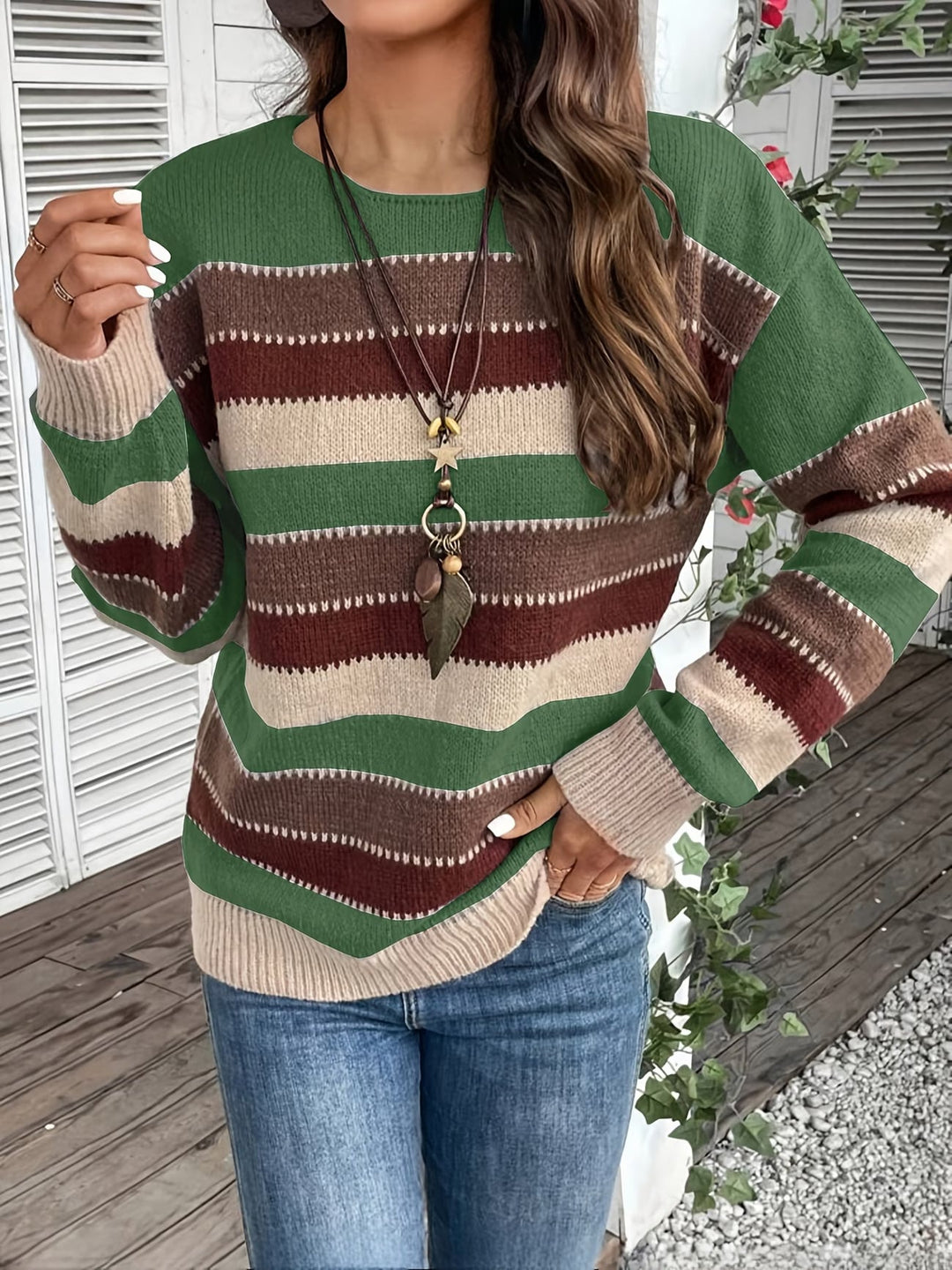 Loviyuza - Long Sleeve Knitted Sweater
