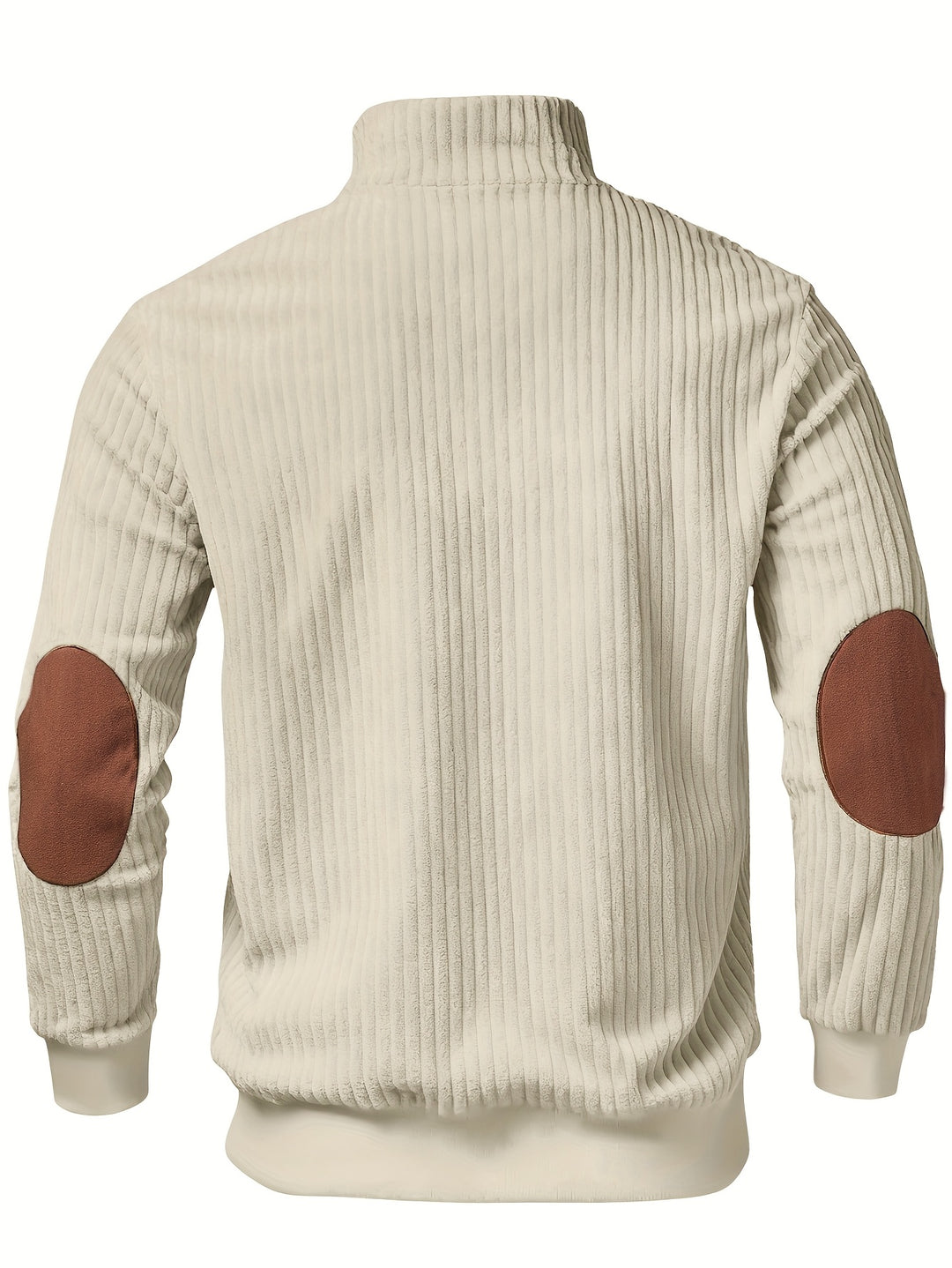 kortez - Casual Knitted Half Zip Sweater