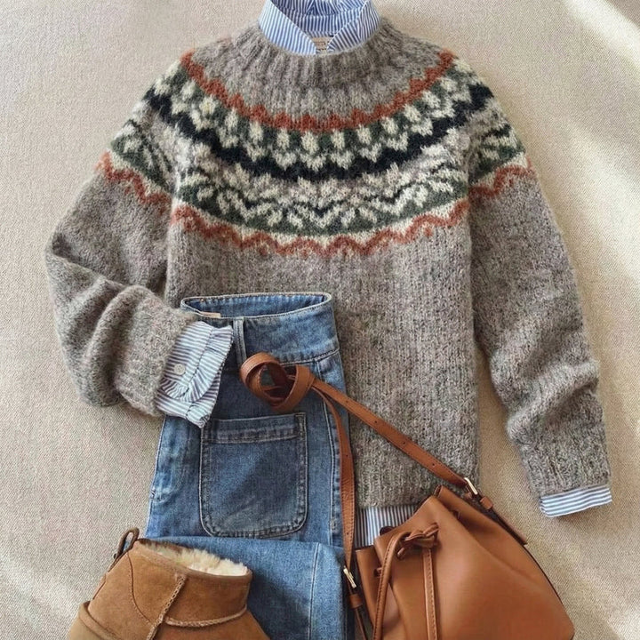 Ulalia - Stylish Nordic Sweater