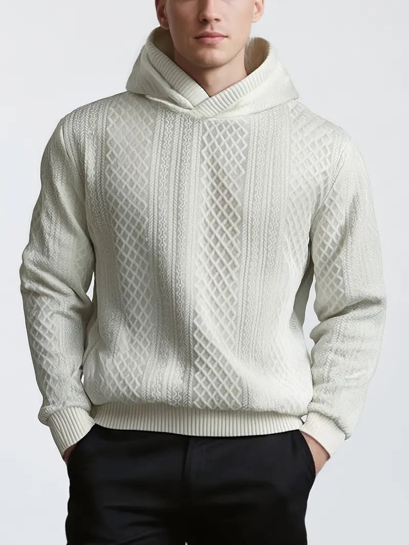 Karah - Long Sleeve Knitted Hoodie