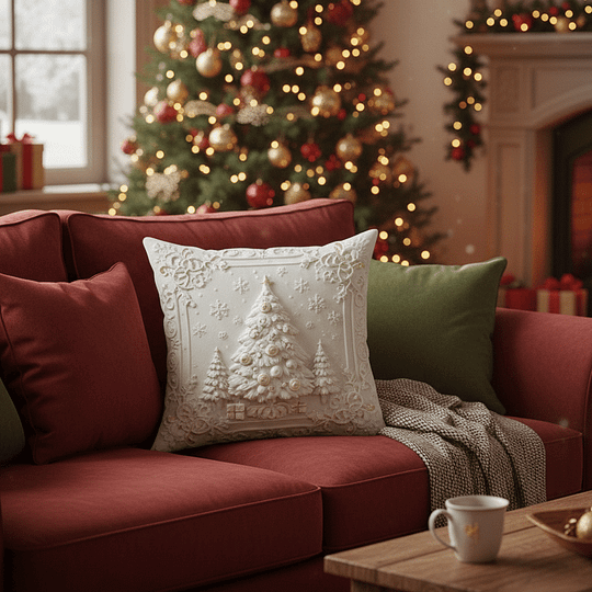 CozyFest - Christmas Themed Pillow Cover For Home Decorative