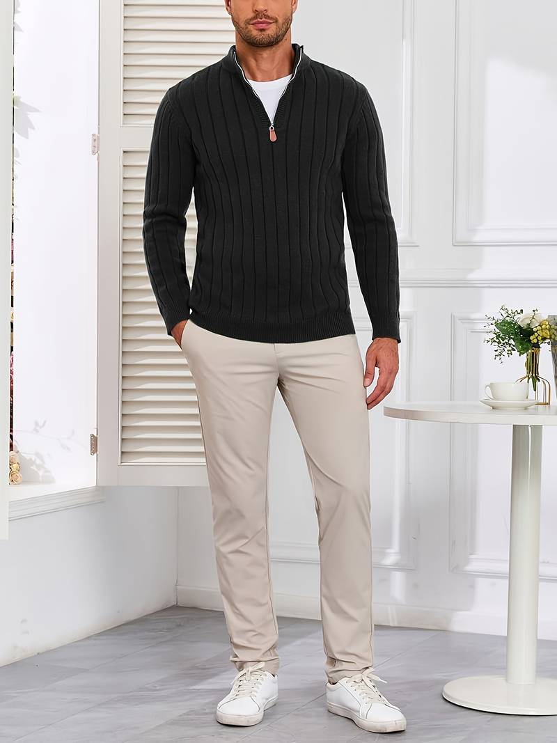 Yedidya - Casual Long Sleeve Knitted Sweater