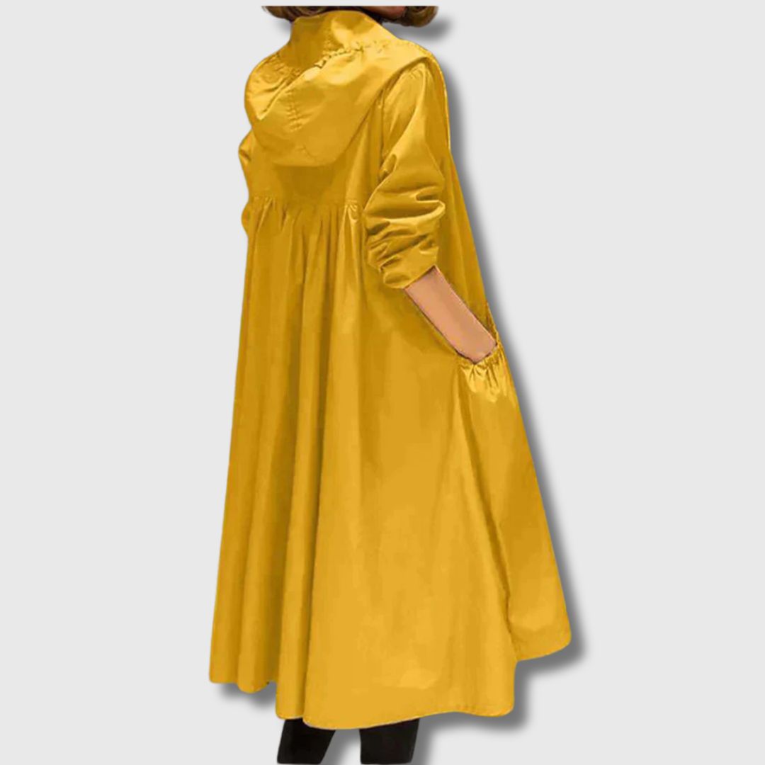 Meryl - Long Hooded Lightweight Coat