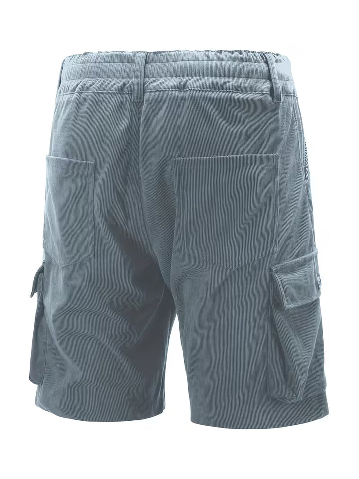 Jorit - Corduroy 3D Woven Cargo Shorts