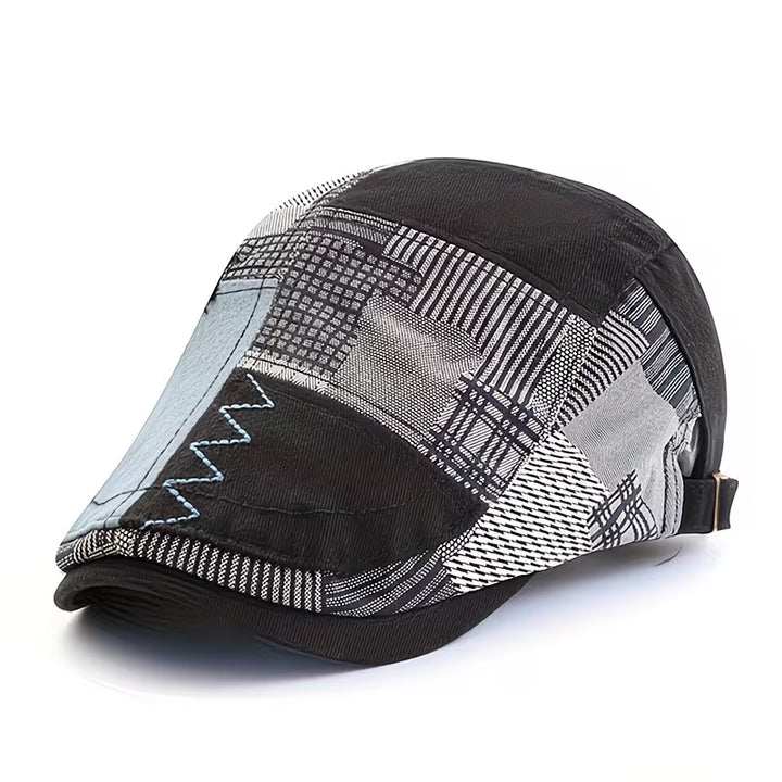 Girma - Breathable Checkered Pattern Beret