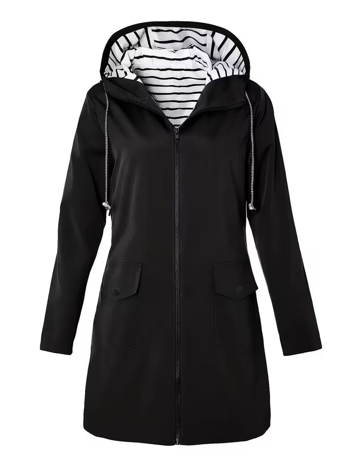 Ilianoula - Hooded Jacket With Pockets