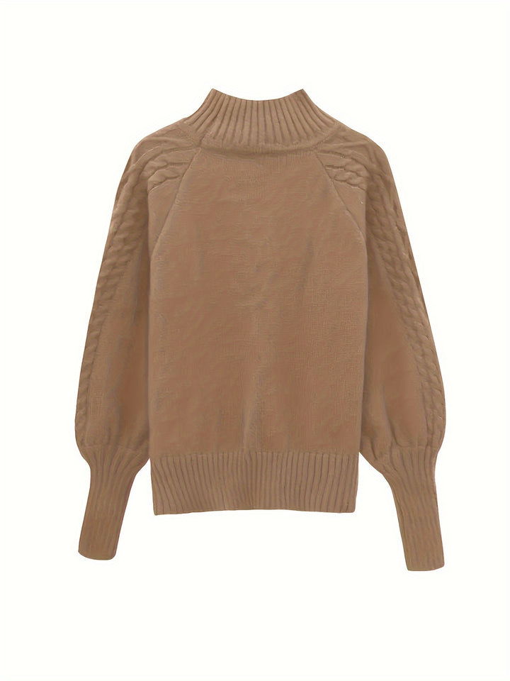 Tinsley - Casual Long Sleeve Knitted Sweater