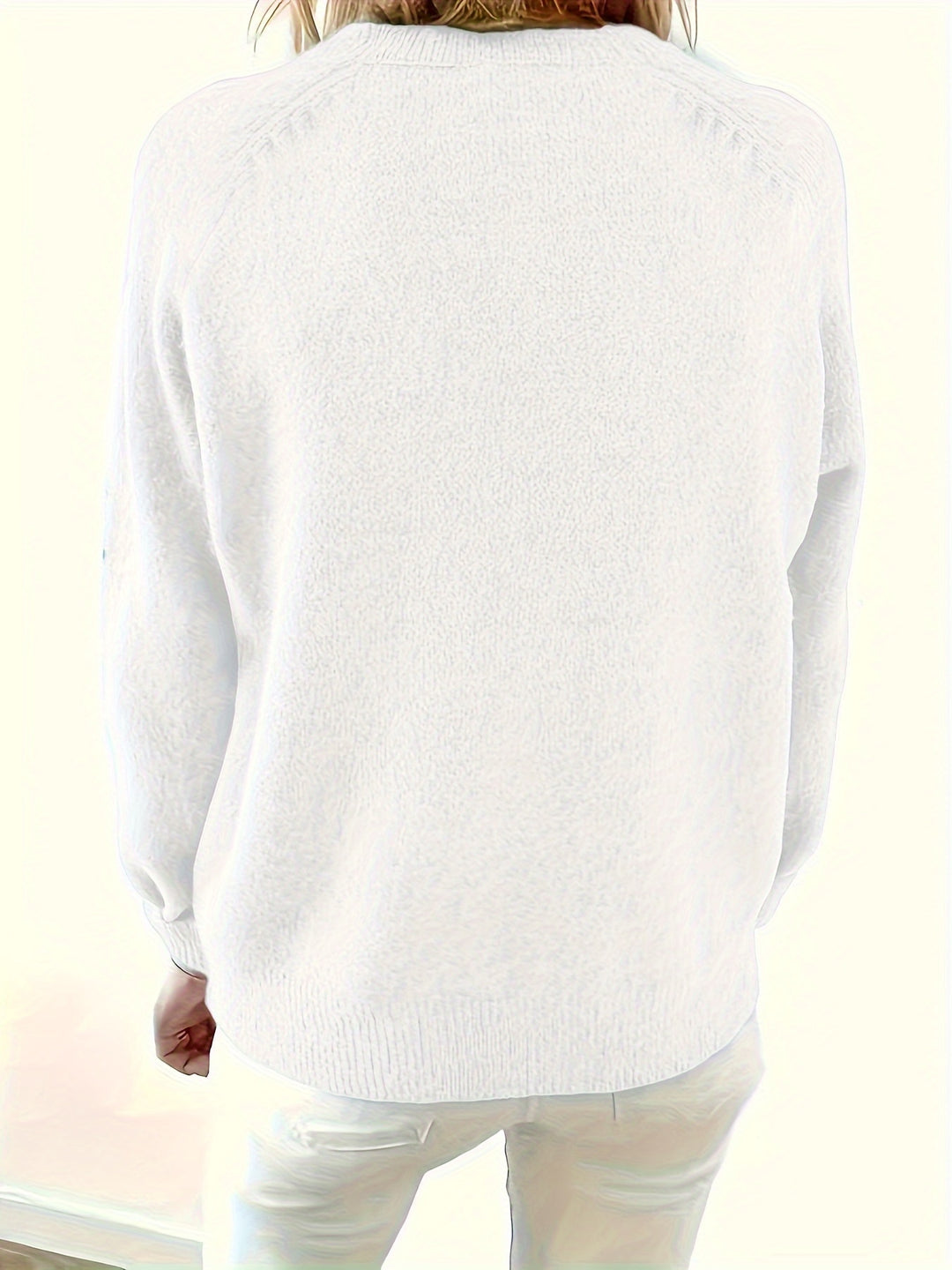 Yelena - Long Sleeve Button-Up Sweater
