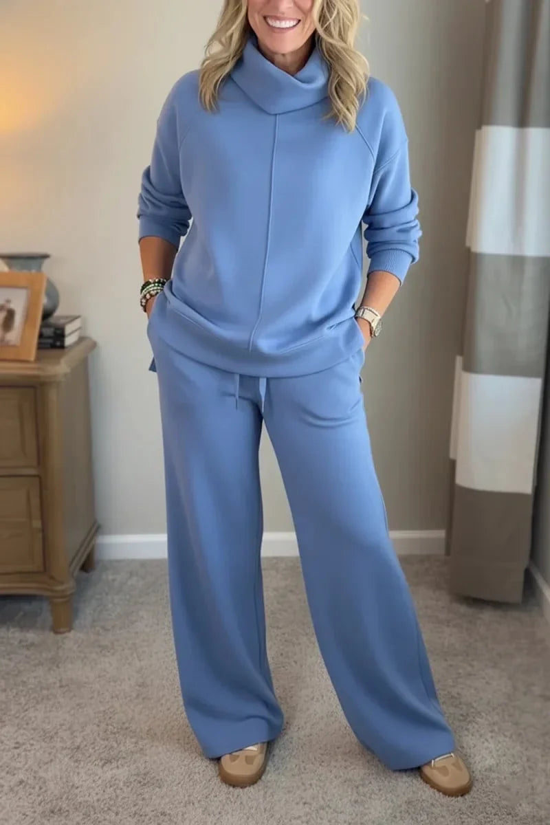 Faiella - Comfortable Knitted Two Piece Set