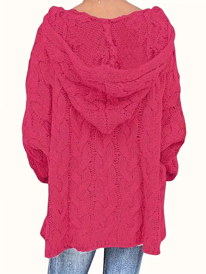 Miette - Casual Long Sleeve Knitted Sweater