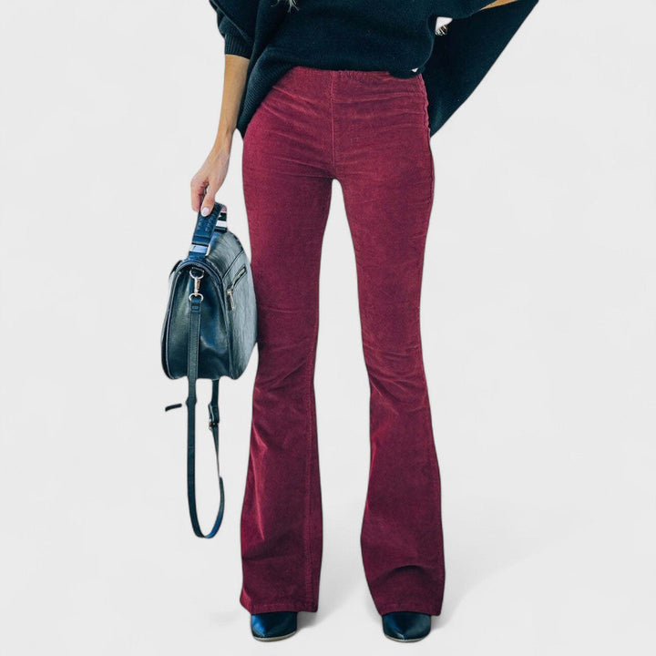 Arava - Corduroy Flared Trousers