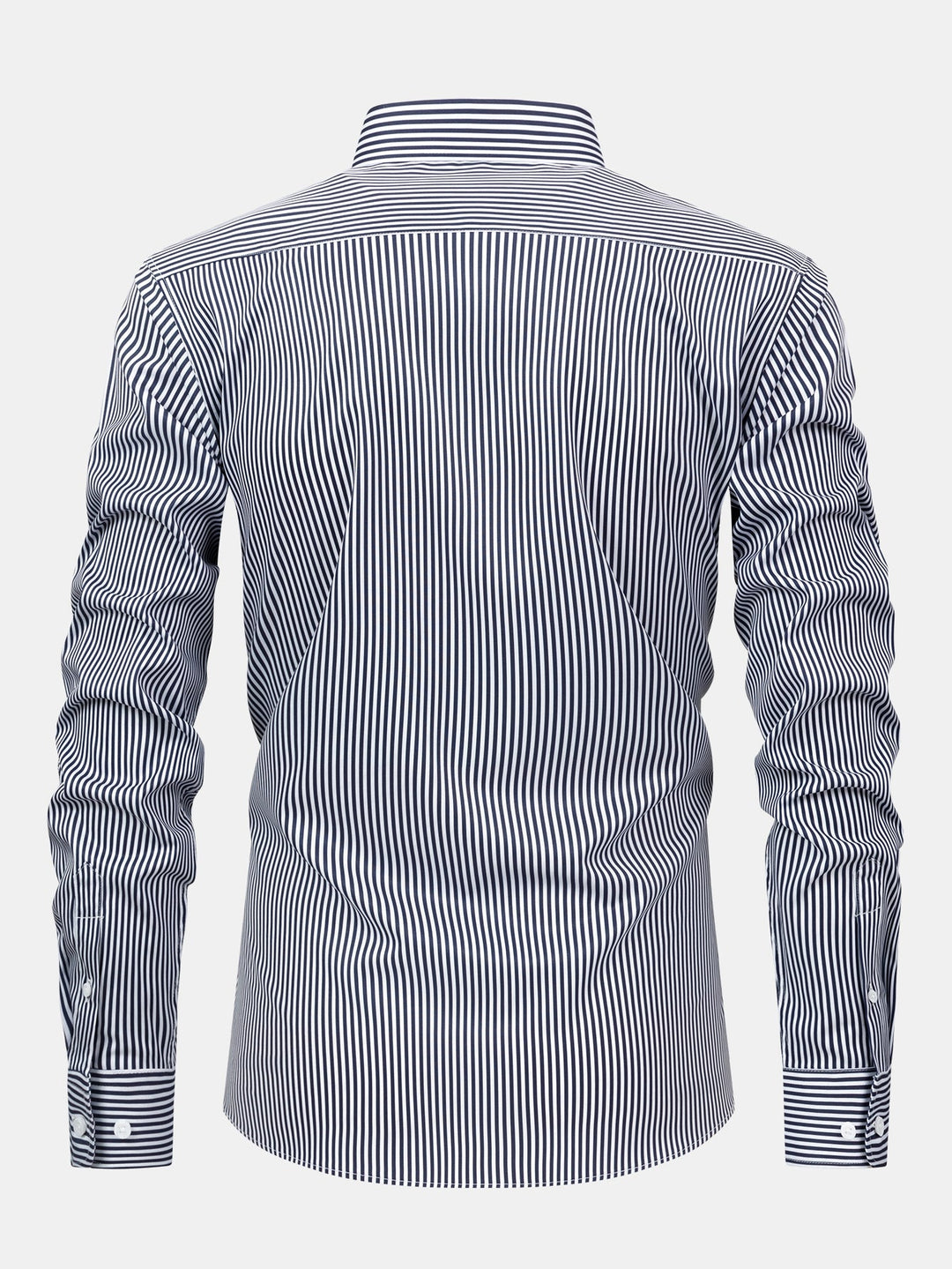 Corey - Long Sleeved Striped Shirt With Button