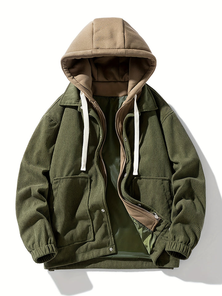 Jacques - Long Sleeve Jacket With Front Pocket