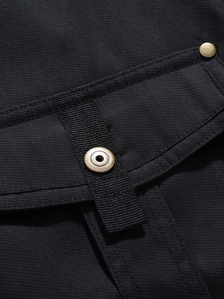 Evrypidis - Casual Long Sleeve Cargo Jacket