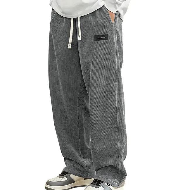 Lovis - Wide-Leg Drawstring Pants With Pockets