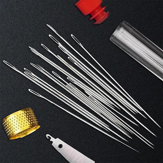 StitchPro - Big Eye Steel Sewing Needles Set