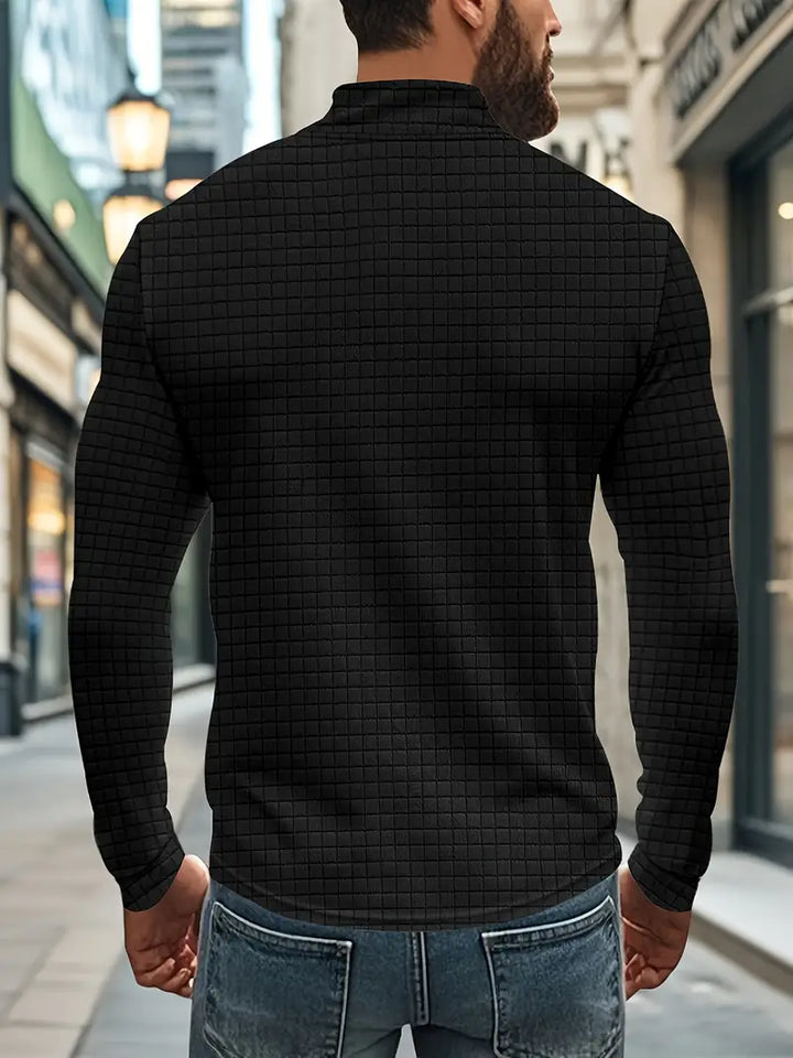 Jarryd - Long Sleeve Sweatshirt With Half Zipper