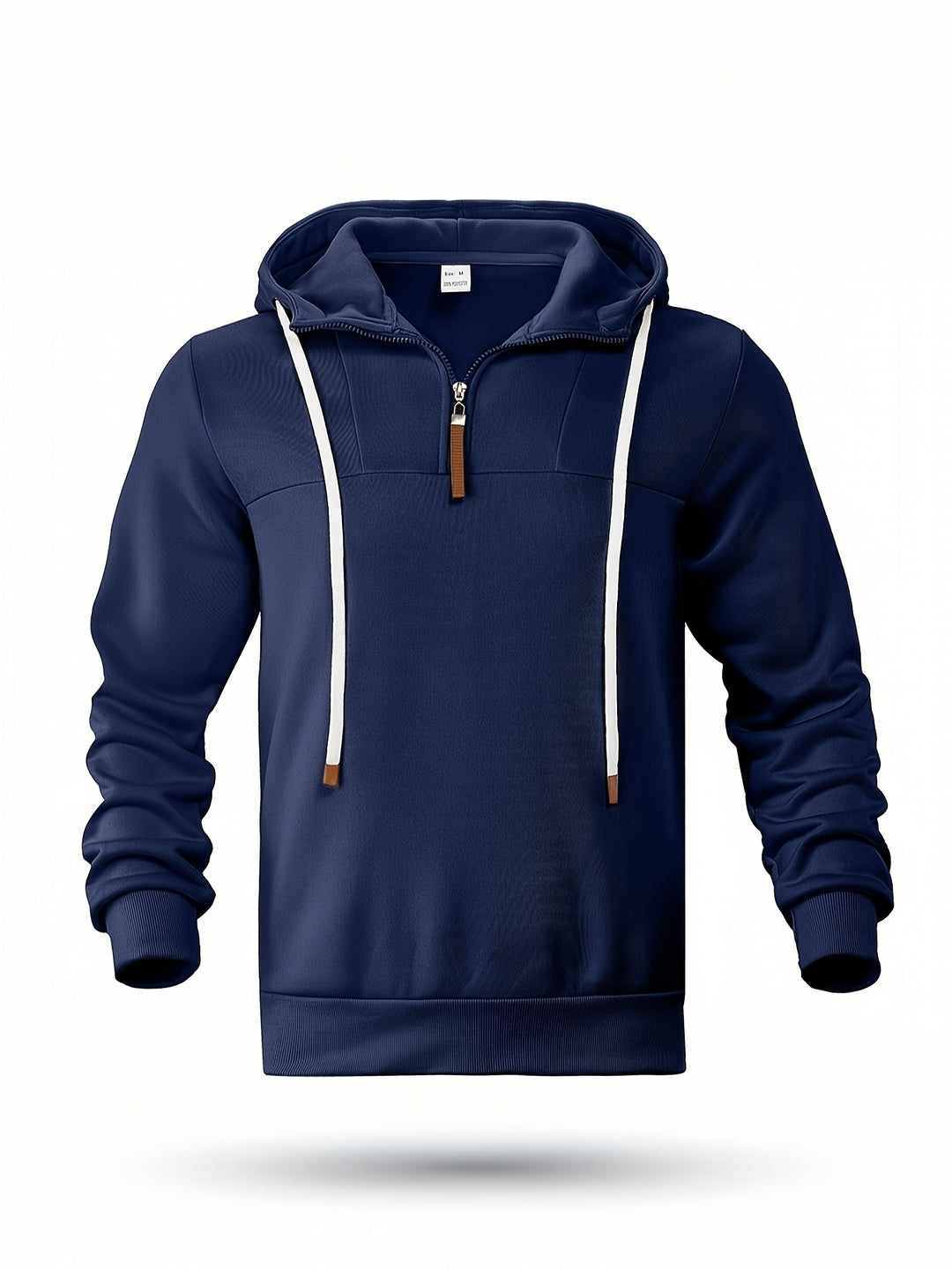 Kolton - Hooded Sweatshirt with Half Zipper