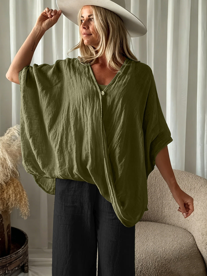 Winnie - Bohemian Blouse With Loose Sleeve