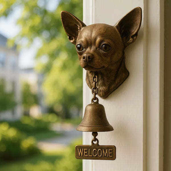 CharmBell -  Charming Welcome Dog Shaped Bell