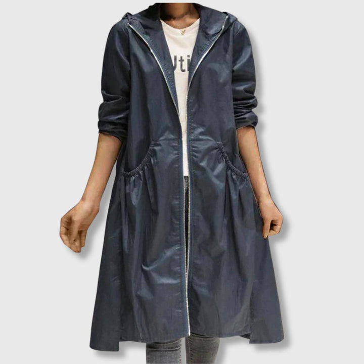 Meryl - Long Hooded Lightweight Coat