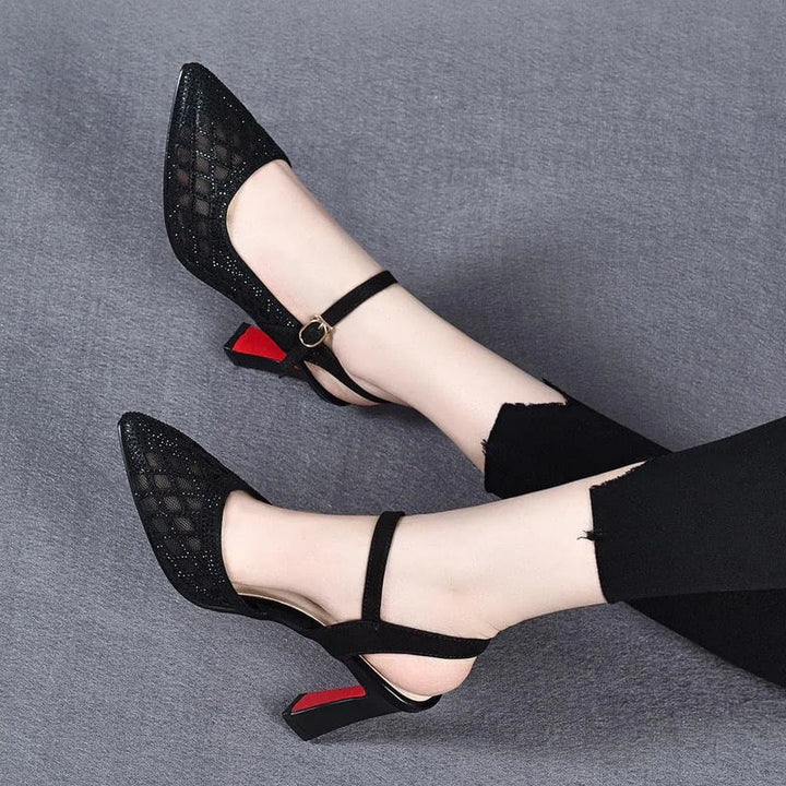 Henriette - High Heeled Orthopedic Sandals