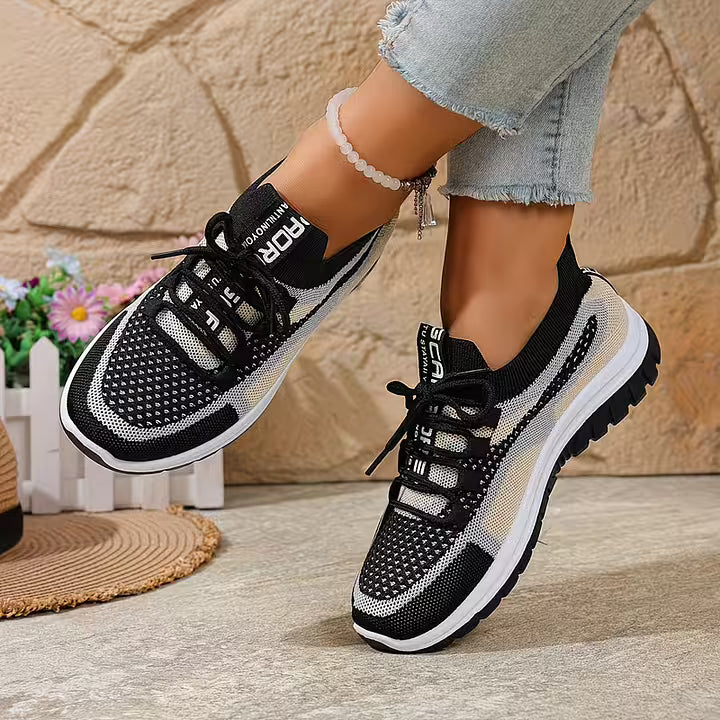 Loreta - Breathable Mesh Gradient Sneakers