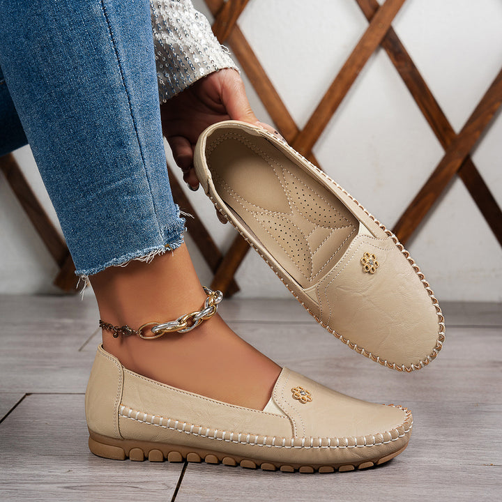 Chrysta - Orthopedic Leather Shoes