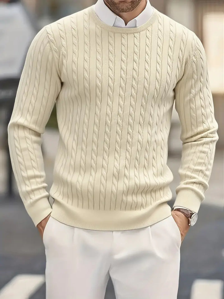 Jonty - Knitted Long Sleeve Turtleneck Sweater