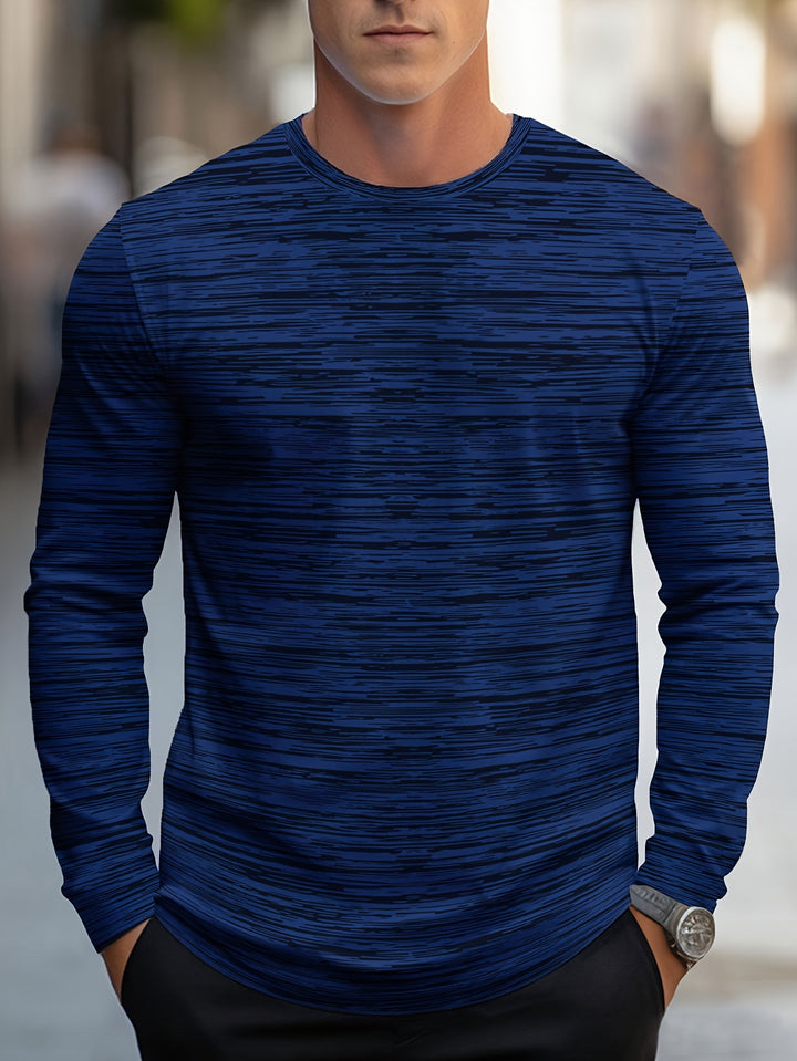 Alir - Casual Long Sleeve Shirt With Striped
