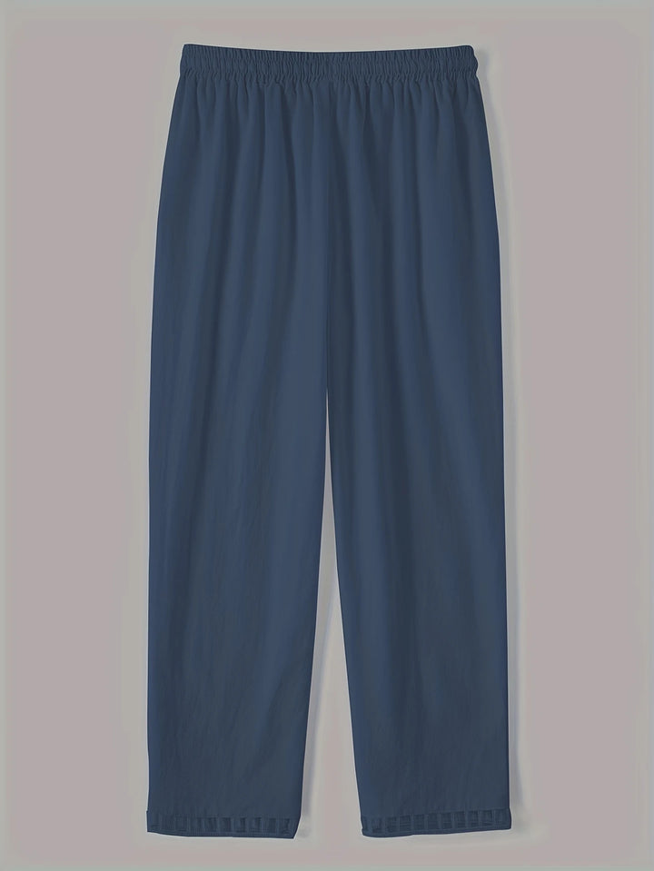 Tracey - Contrast Trim Cropped Pants