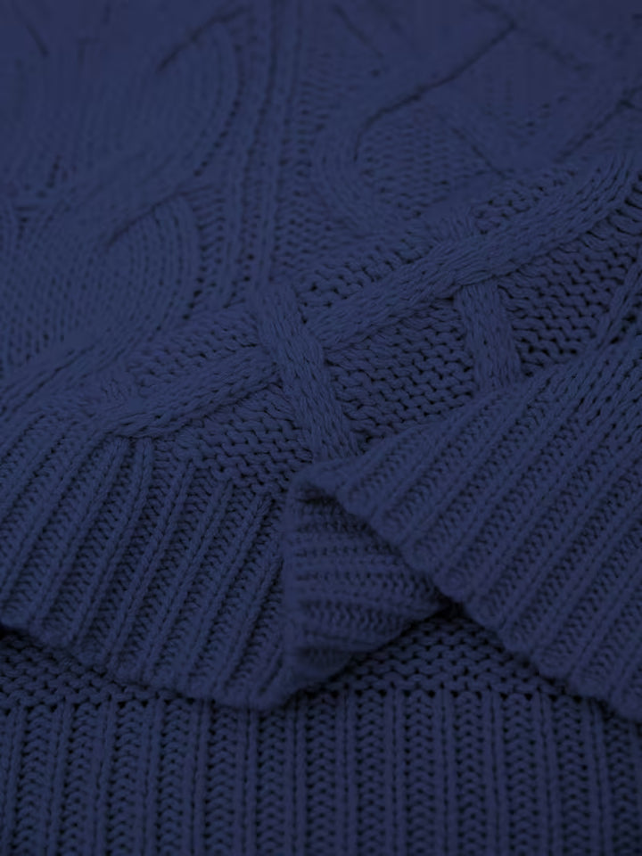 Elayra - Casual Loose Fitting Knitted Sweater